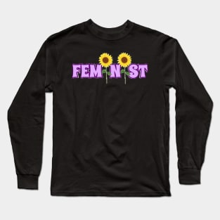 feminist Long Sleeve T-Shirt